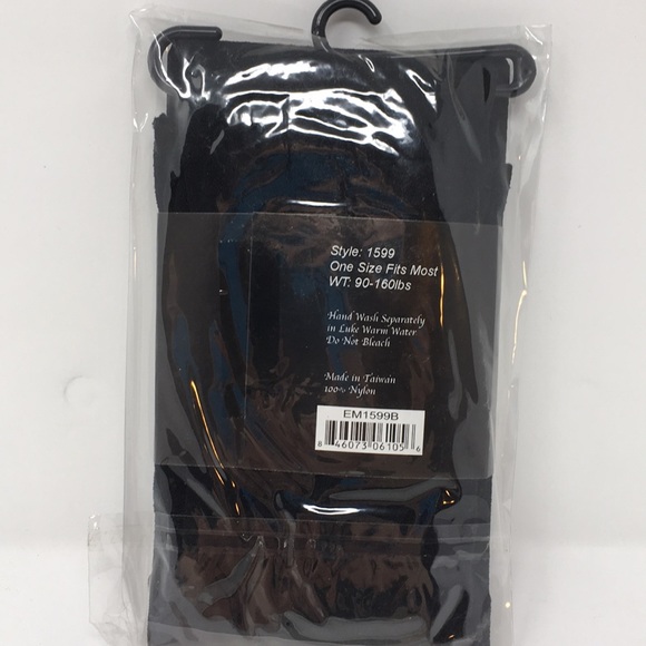 NWT ELEGANT MOMENTS BLACK LEGGINGS - Picture 2 of 2